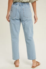 Load image into Gallery viewer, The Brit Tie Jeans (One Left - Size M)
