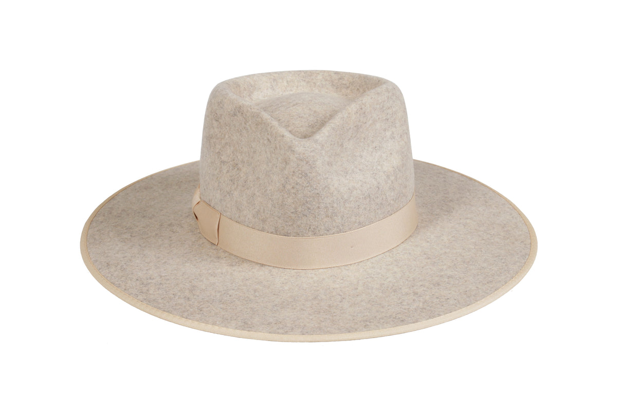 Rancher Hat Custom Ordered by Lack of Color 57CM brand New Teak Rancher - Wool Felt Fedora Hat (Brown) | Lack of Color [US] main image 2