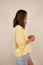Load image into Gallery viewer, Lemonade Short Sleeve Cardigan
