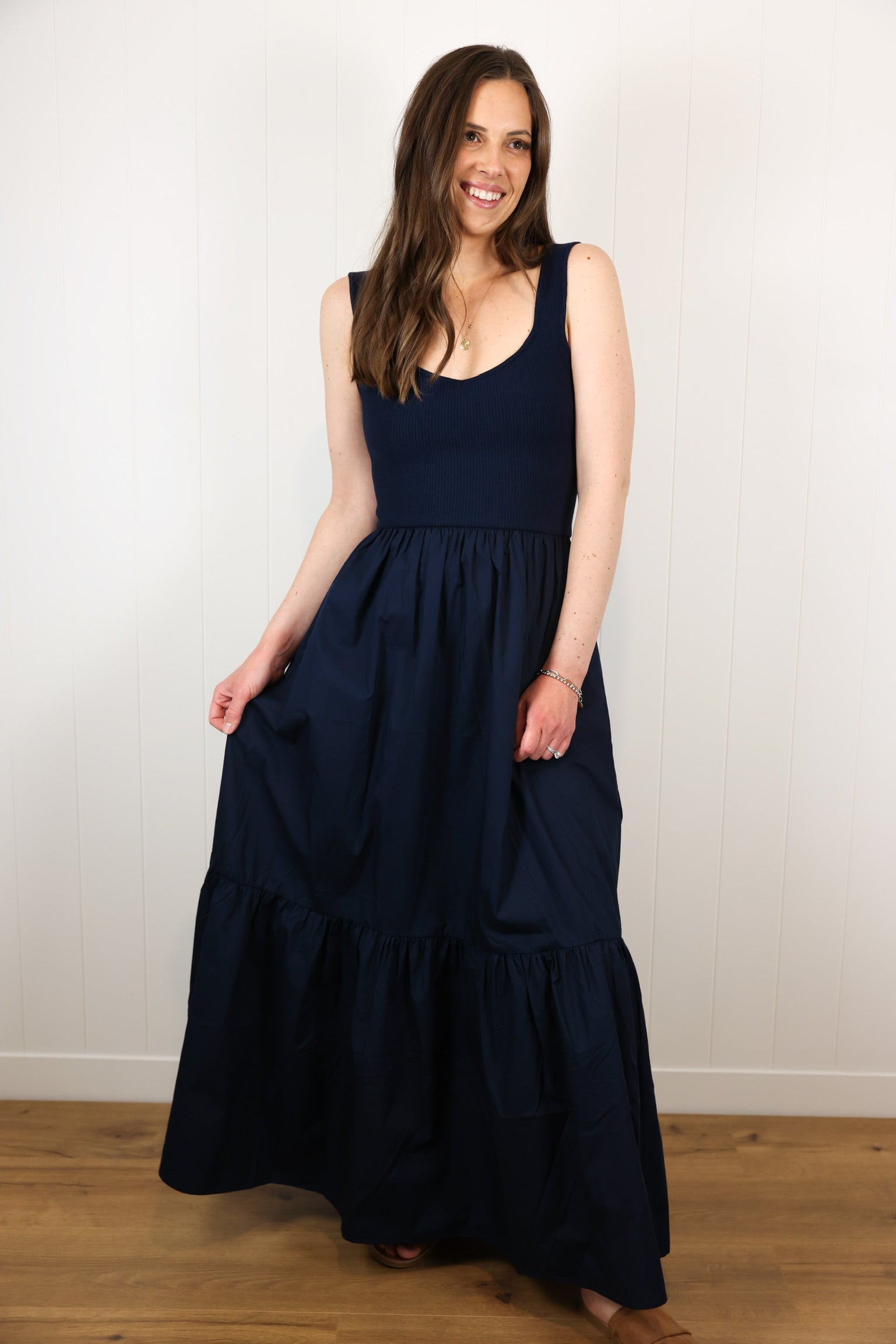 Our Sweetheart Dress > Navy