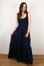 Load image into Gallery viewer, Our Sweetheart Dress &gt; Navy
