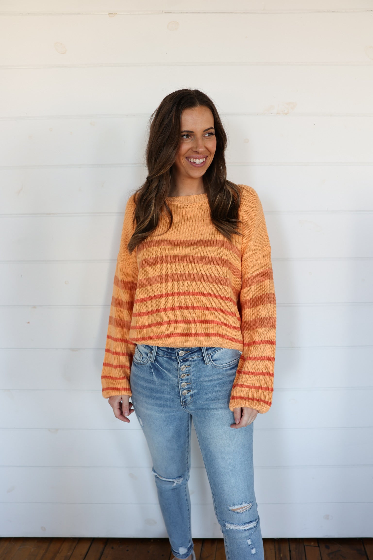 The Carver Sweater >> Clementine