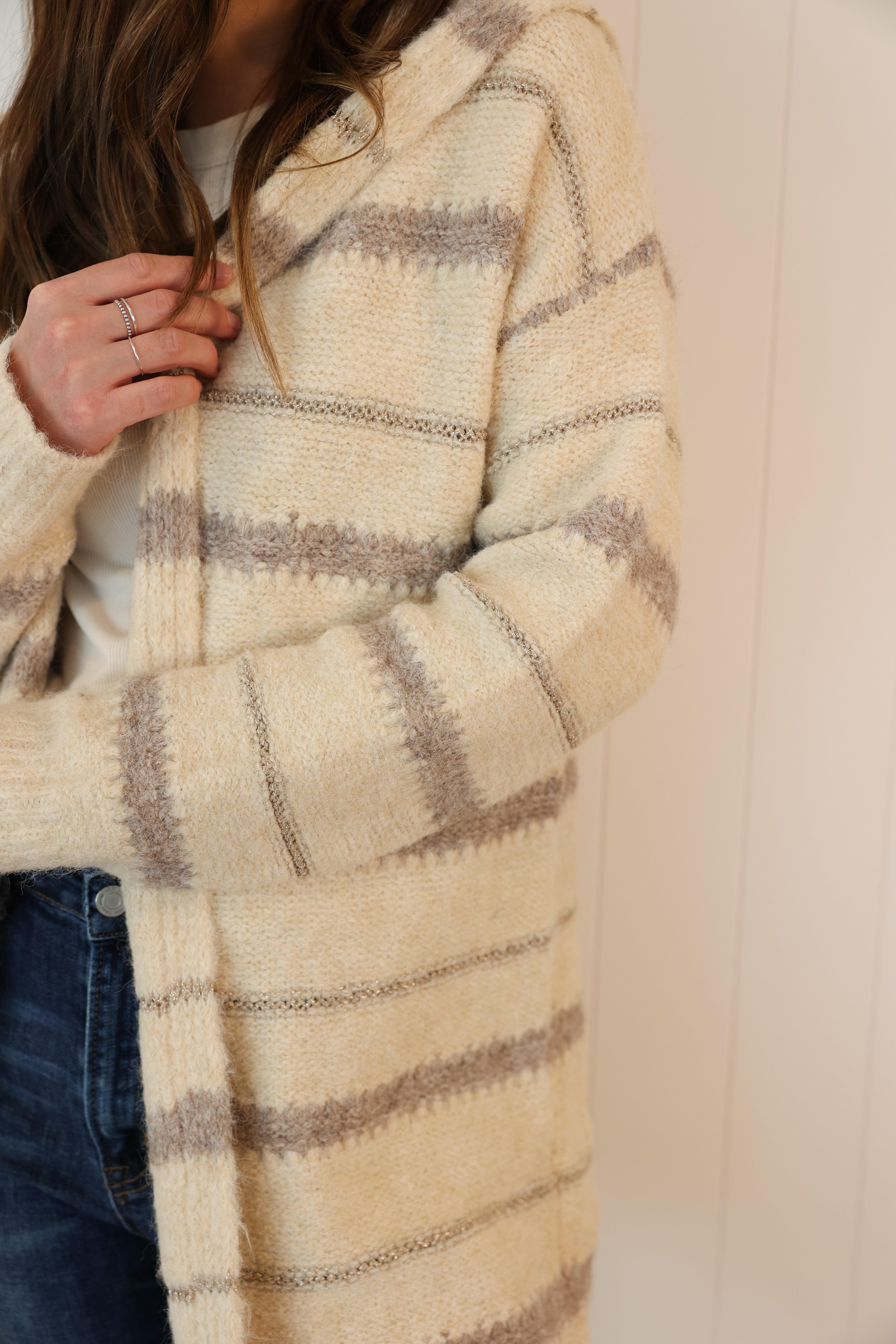 Butter Stipe Cardigan