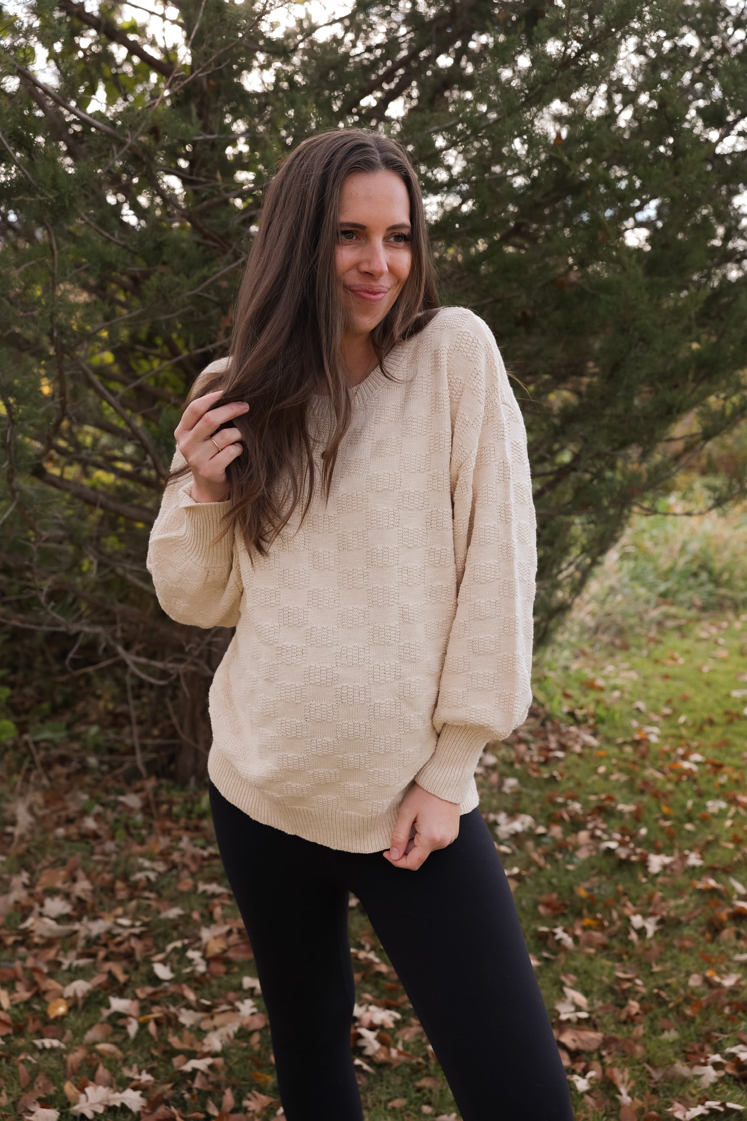 Cerena Cream Sweater