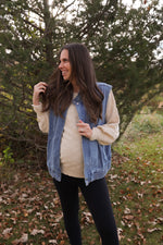 Load image into Gallery viewer, Dee&#39;s Denim Vest
