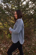 Load image into Gallery viewer, Danelle Denim Shacket
