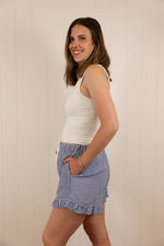 Load image into Gallery viewer, Blueberry Checker Shorts

