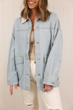 Load image into Gallery viewer, Sadie Denim Button Up
