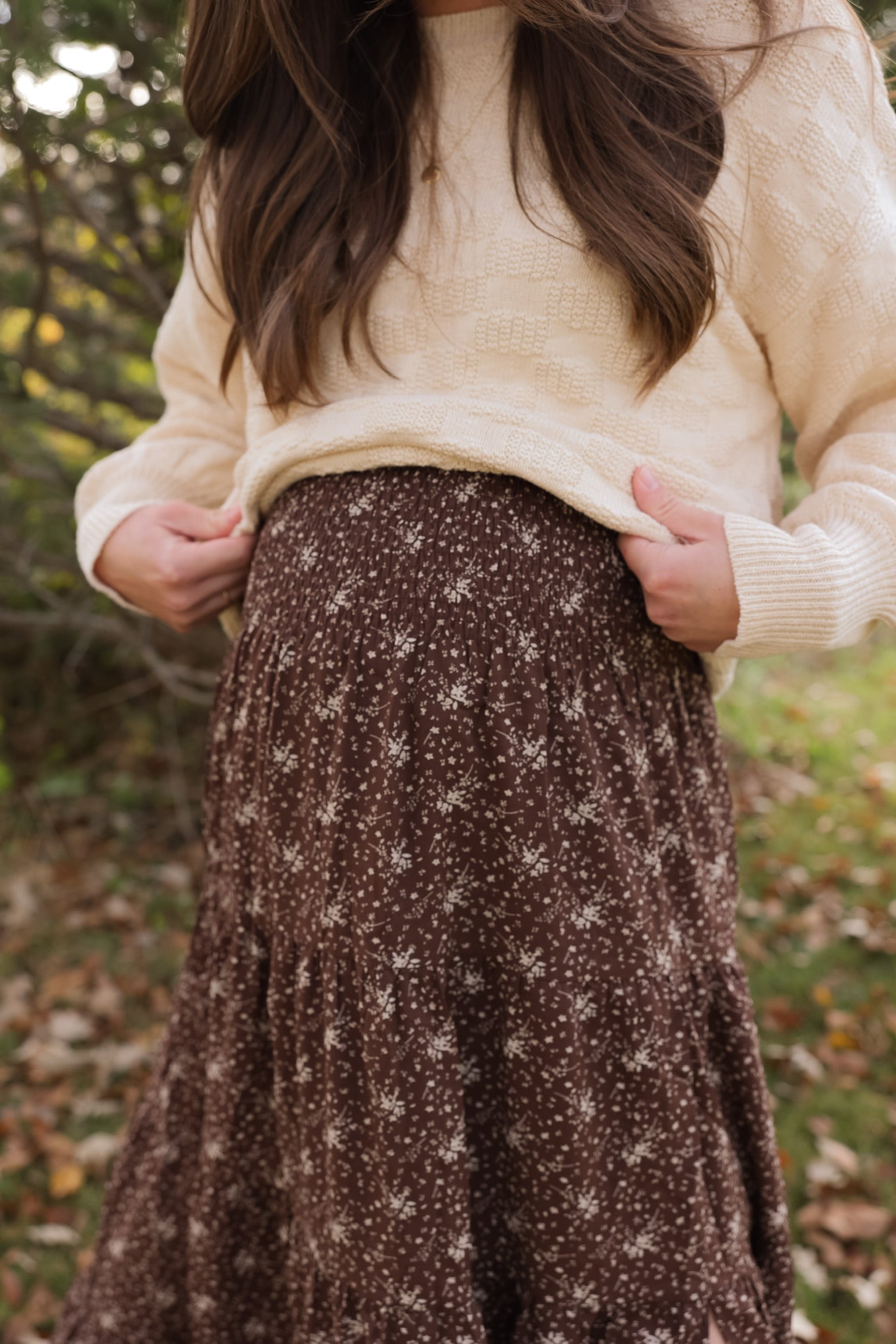 Suzanne Smocked Skirt