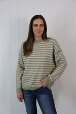 Load image into Gallery viewer, Sally Stripe Sweater
