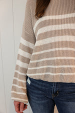 Load image into Gallery viewer, The Carver Sweater &gt;&gt; Taupe
