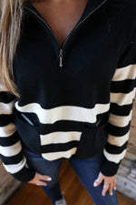 Load image into Gallery viewer, Lora&#39;s Zip Sweater (One Left - Size L)
