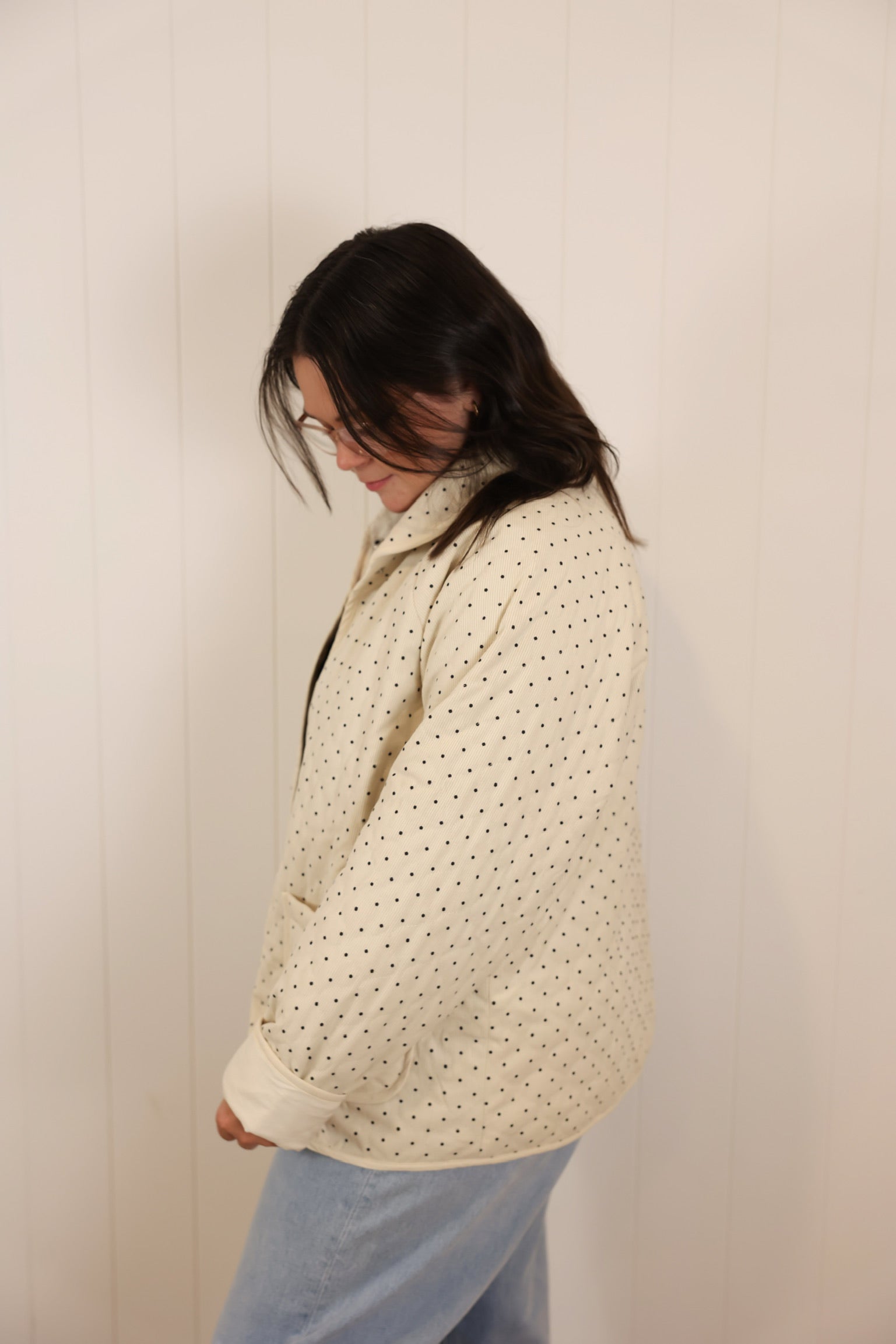 Polka Dot Jacket  (One Left - Size L)
