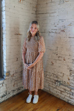 Load image into Gallery viewer, Fall For Me Smocked Dress
