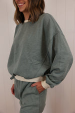 Load image into Gallery viewer, Belle's Cozy Set >> Eucalyptus
