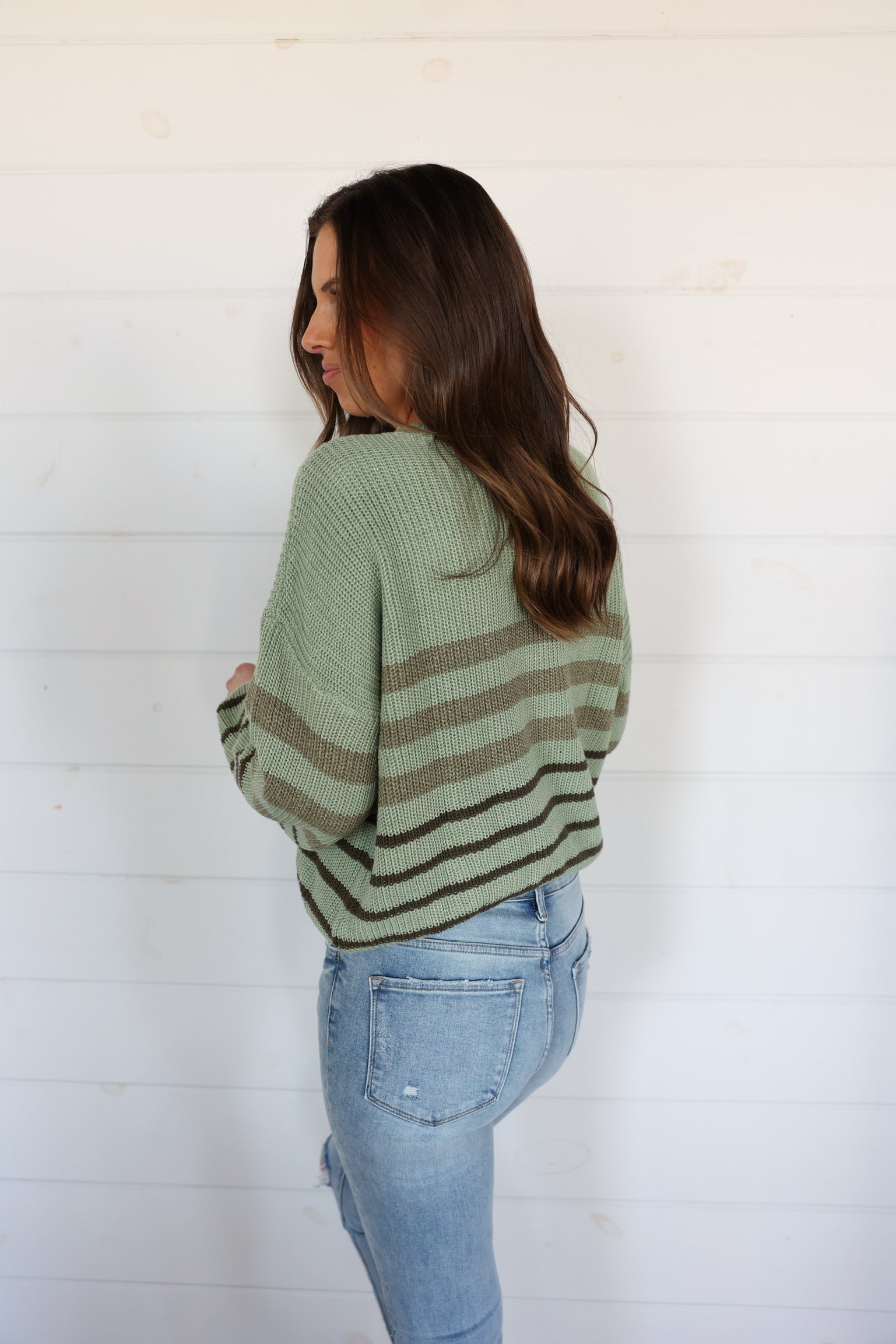 The Carver Sweater >> Sage