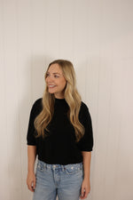 Load image into Gallery viewer, Hazel Sweater &gt;&gt; Black (Two Left)
