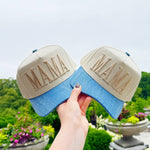 Load image into Gallery viewer, Denim MAMA Hat
