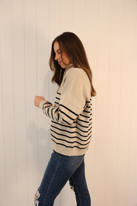 The Ada Quarter Zip Sweater