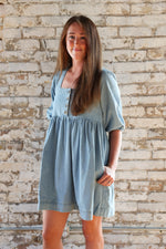 Load image into Gallery viewer, Deja Denim Dress (One Left - Size S)
