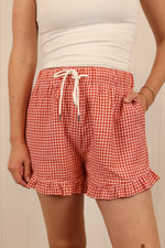 Load image into Gallery viewer, Cherry Checker Shorts
