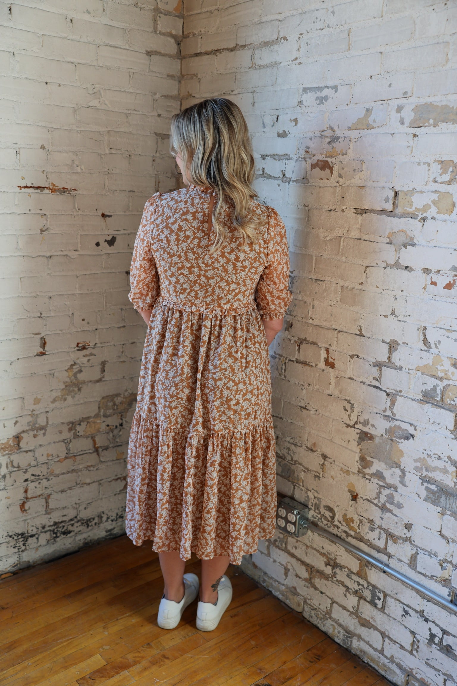 Fall For Me Smocked Dress