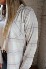 Load image into Gallery viewer, The Jessie Plaid &gt;&gt; White Blue Frost
