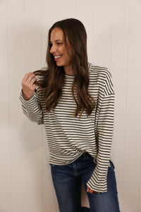 Cozy Striped Long Sleeve