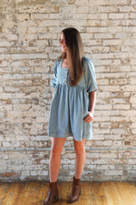 Load image into Gallery viewer, Deja Denim Dress (One Left - Size S)
