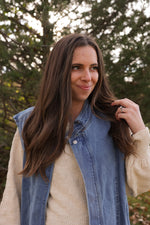Load image into Gallery viewer, Dee&#39;s Denim Vest
