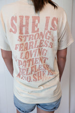 Load image into Gallery viewer, She Is Mom Tee - Comfort Colors
