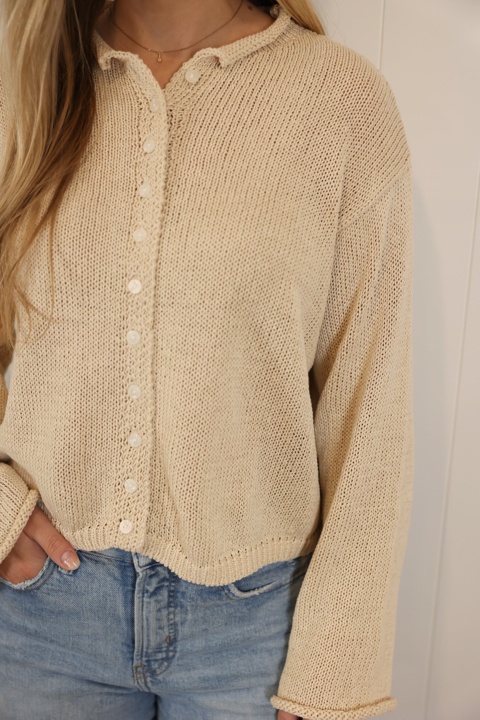 The Sandy Cardigan (One Left - Size M)
