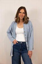 Load image into Gallery viewer, Everly Denim Top
