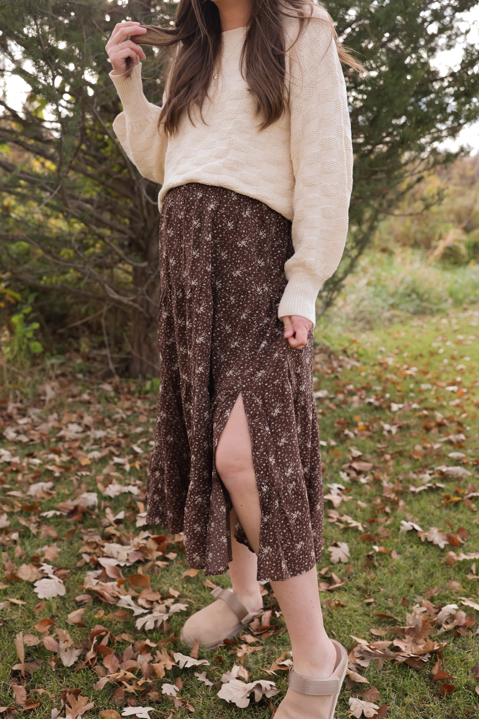 Suzanne Smocked Skirt