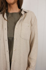 Load image into Gallery viewer, The Taylor Button Up &gt;&gt; Heather Stucco
