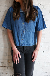 Denim Button Shirt