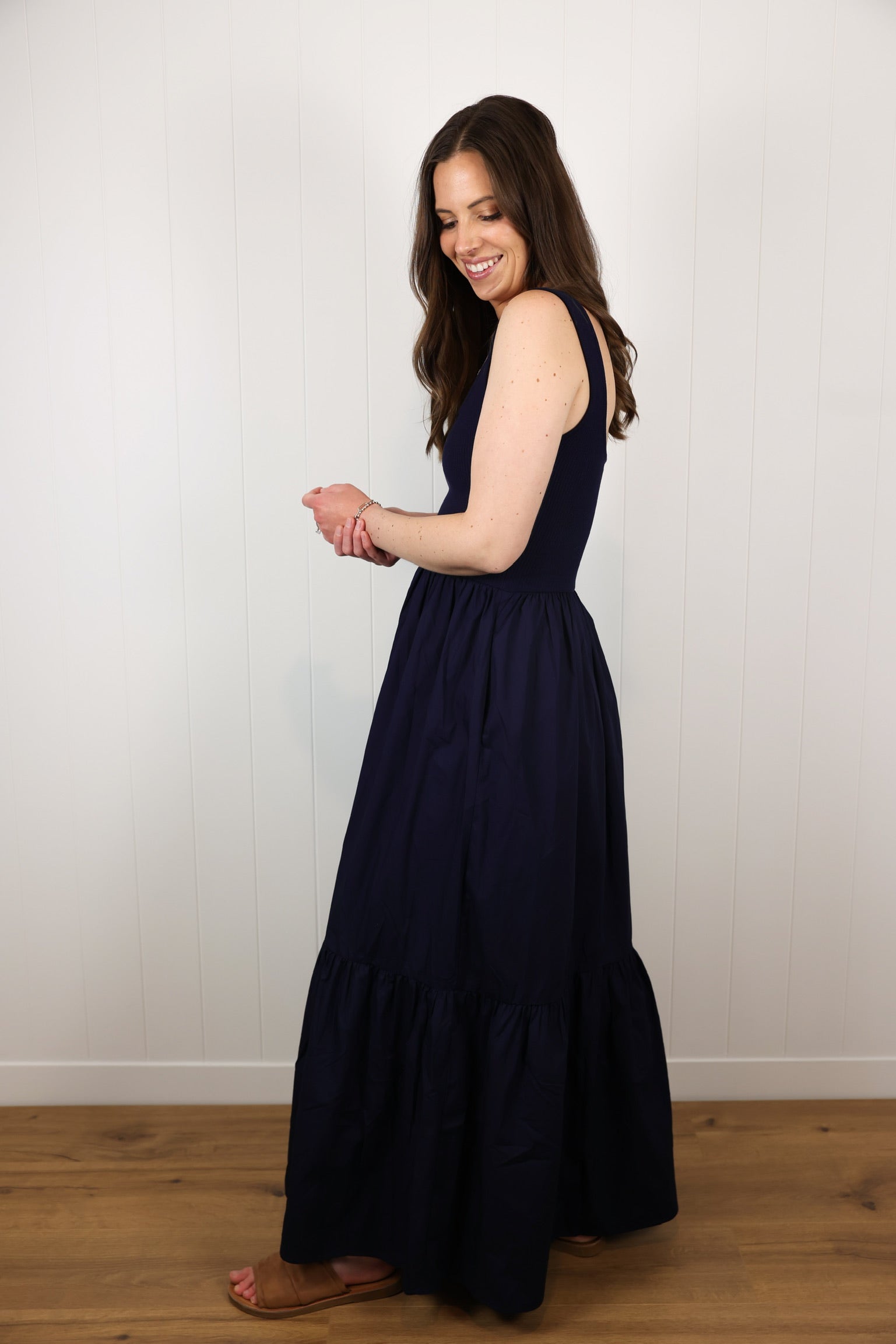 Our Sweetheart Dress > Navy