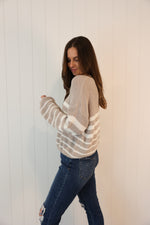 Load image into Gallery viewer, The Carver Sweater &gt;&gt; Taupe
