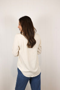 The Ginger Button Down >> Off White