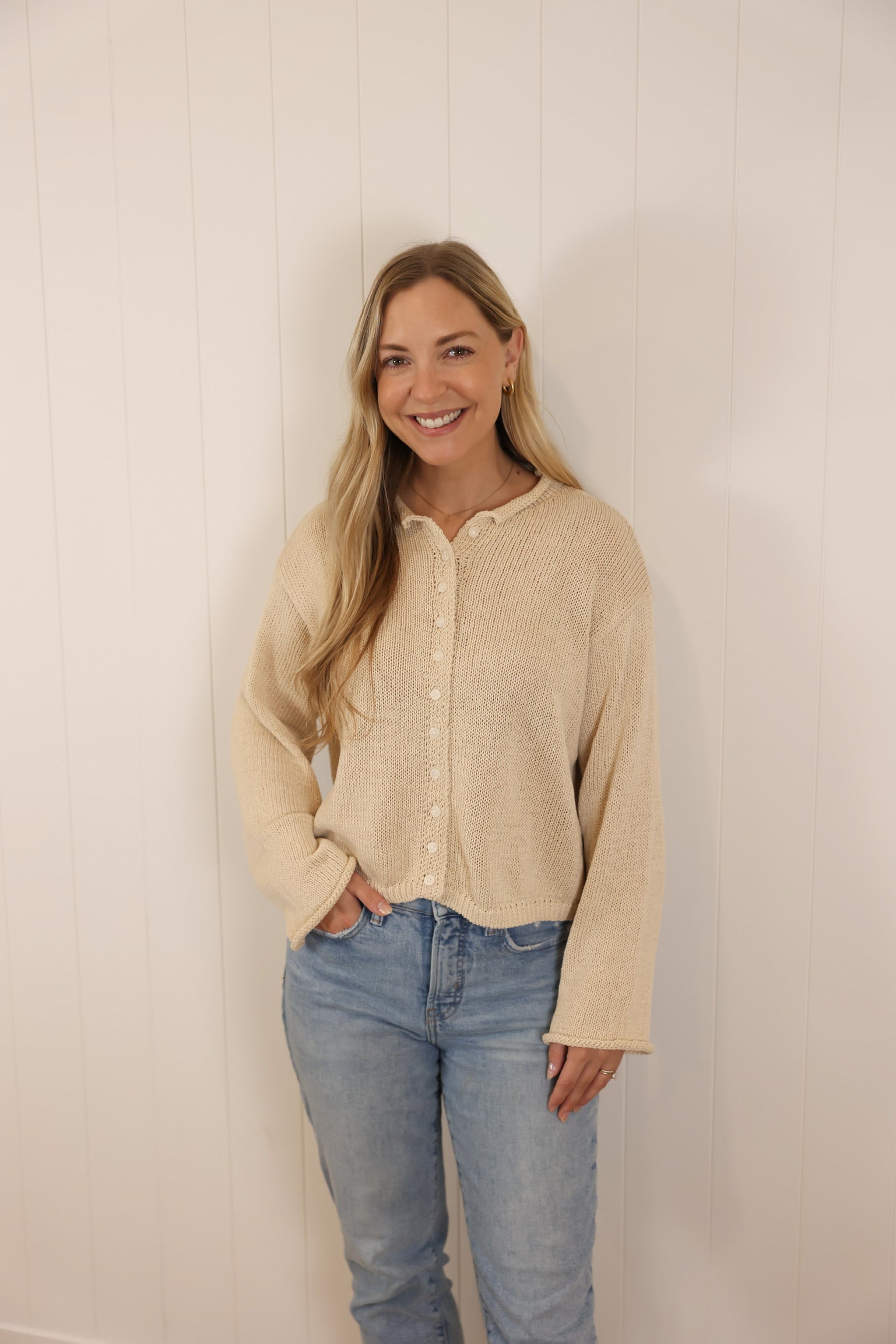 The Sandy Cardigan (One Left - Size M)