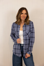Load image into Gallery viewer, The Taylor Button Up >> Navy Checker
