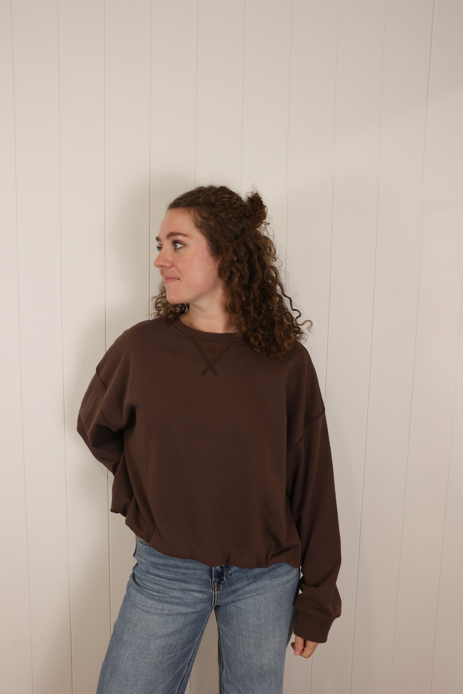 Bubble Long Sleeve >> Chocolate