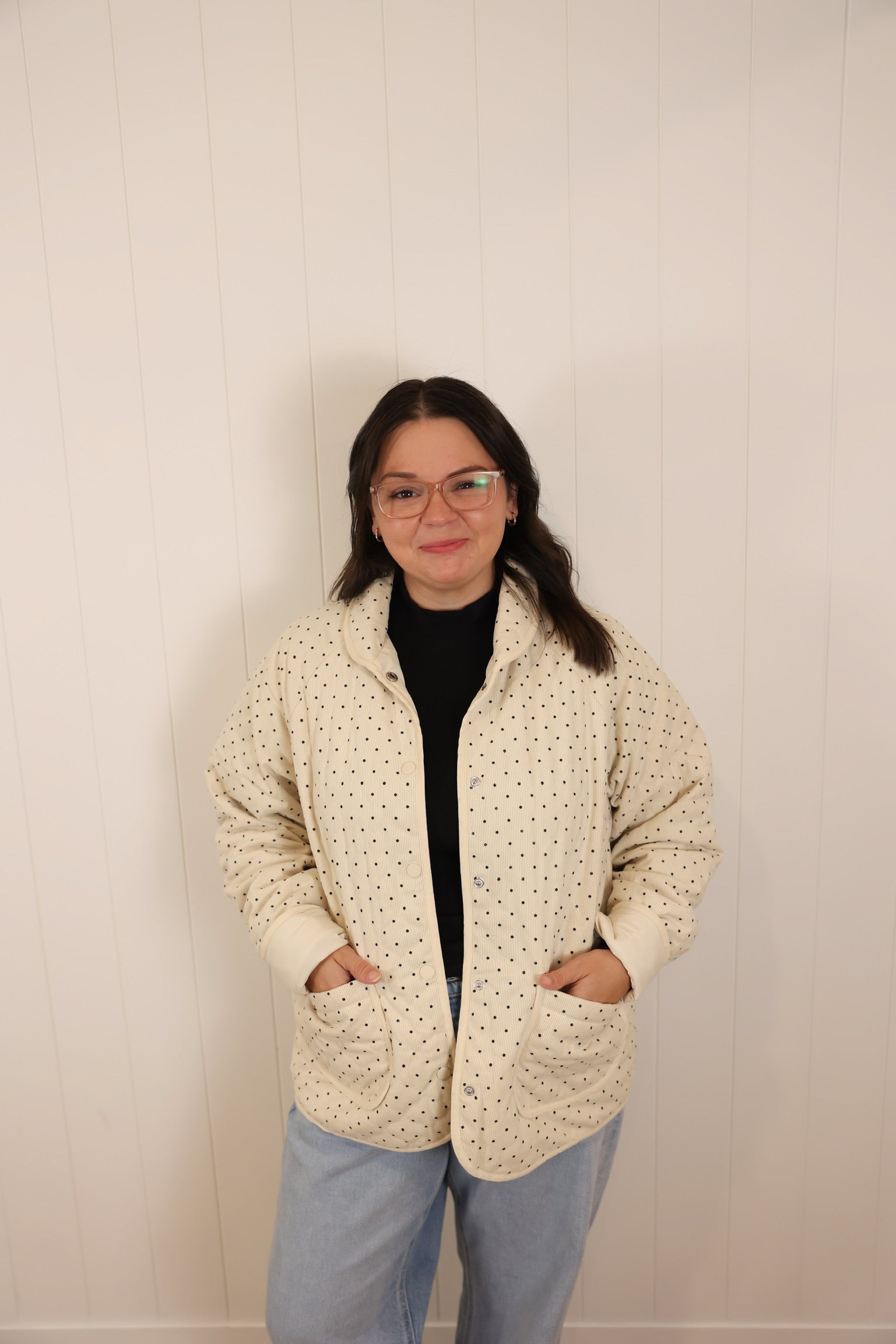 Polka Dot Jacket  (One Left - Size L)