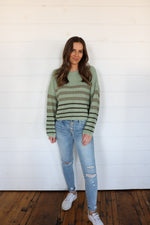 Load image into Gallery viewer, The Carver Sweater &gt;&gt; Sage
