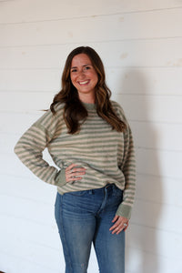 Sally Stripe Sweater