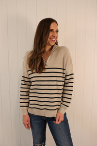 The Ada Quarter Zip Sweater