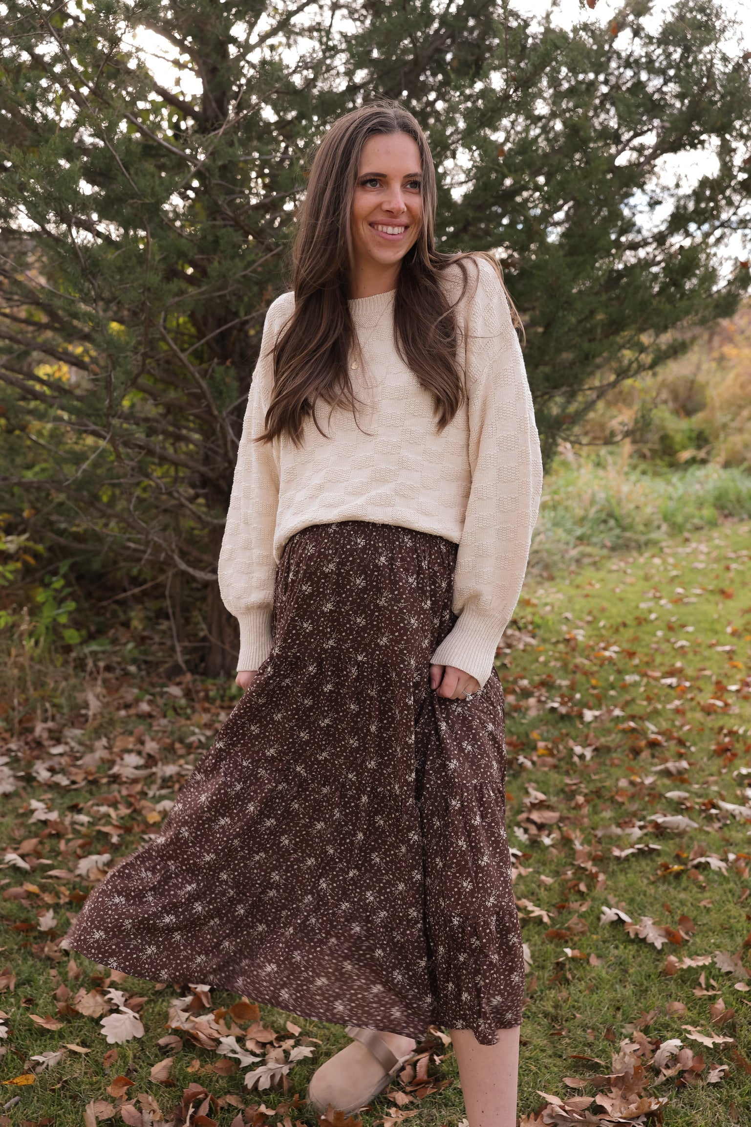 Suzanne Smocked Skirt