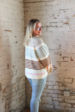 Load image into Gallery viewer, Vivien&#39;s Stripe Sweater (Two Left)
