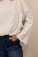 Load image into Gallery viewer, Blouson Cropped Pullover Sweatshirt
