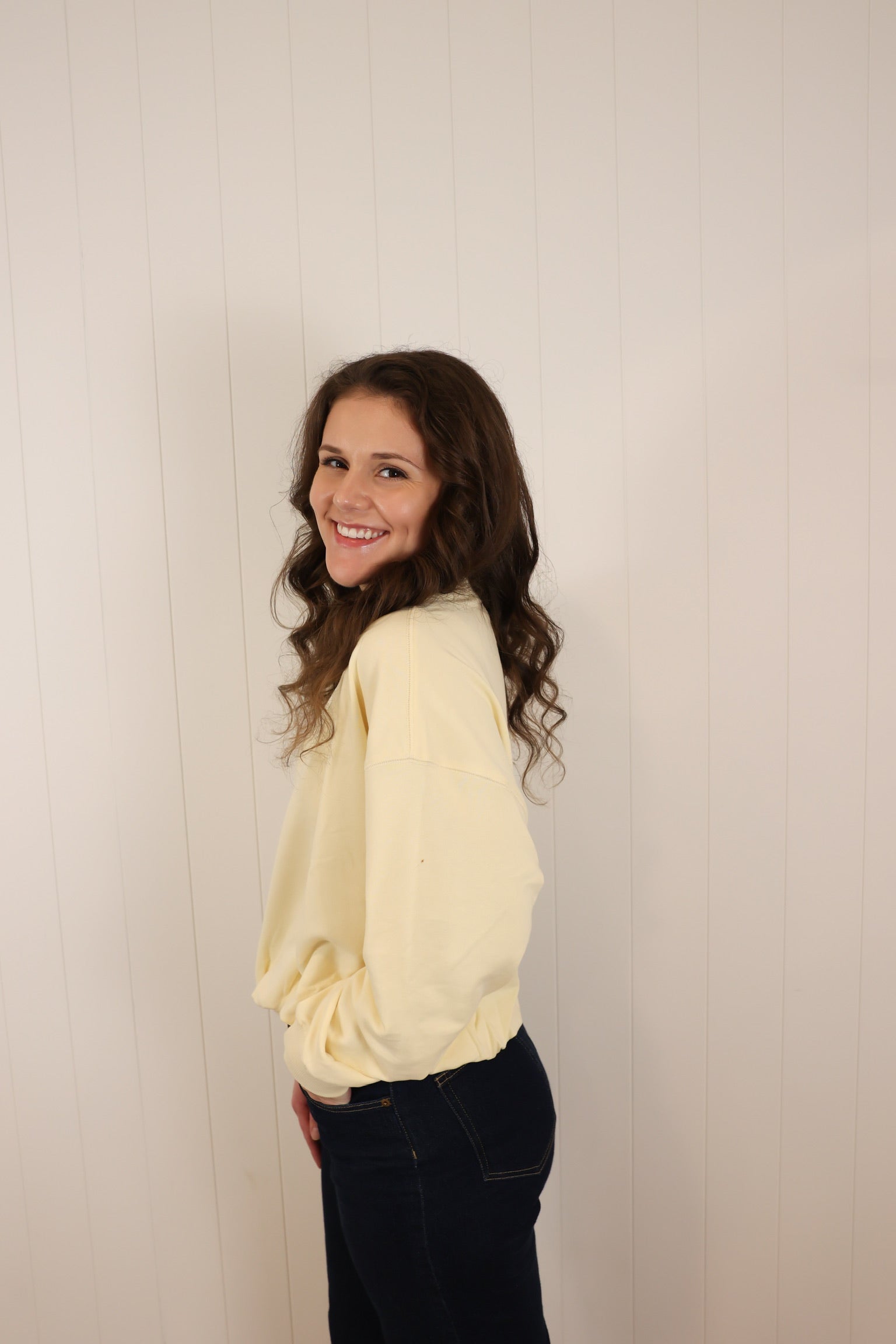 Bubble Long Sleeve >> Butter (Two Left)